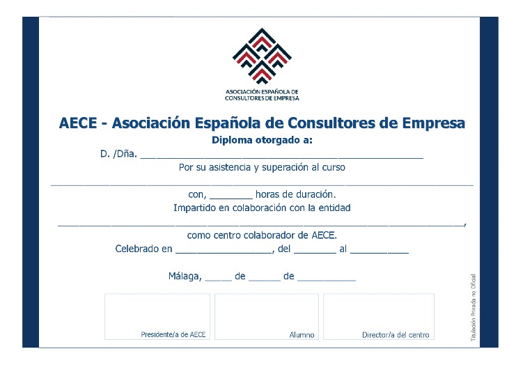 AECE Asociacion Española de Consultores de Empresa