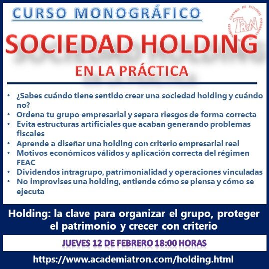 Curso Monográfico Operaciones Vinculadas en la Empresa