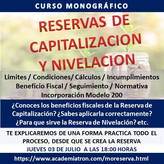 Curso Monográfico Operaciones Vinculadas en la Empresa