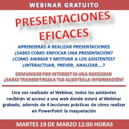 Webinar Presentaciones Eficaces