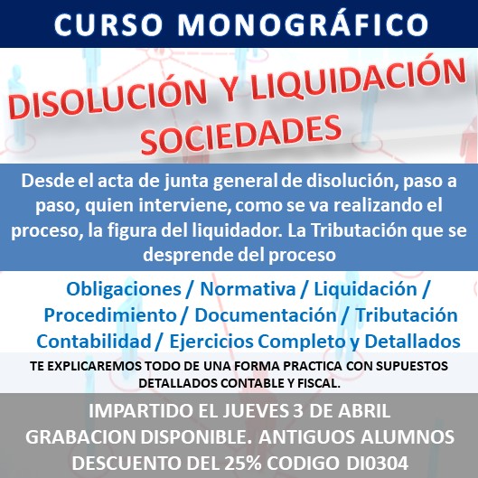 Curso Monográfico Operaciones Vinculadas en la Empresa