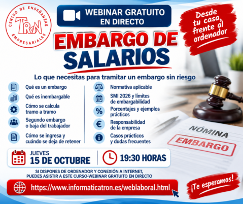 Curso Nóminas, Seguridad Social y Contratación Laboral