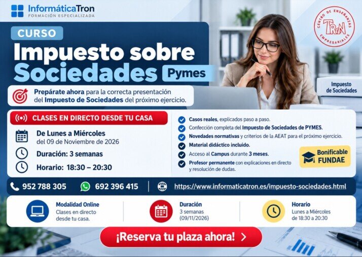 Curso Contabilidad Fiscalidad y Programa Contable
